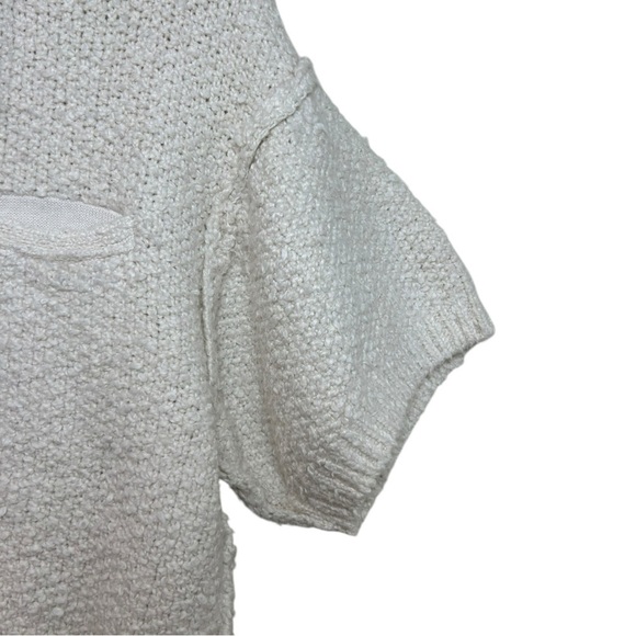 Free People, NWT We The Free ‘Molli’ Knit Sweater Shirt, Buttons, Ivory X-Small - Picture 13 of 16